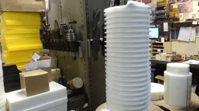 Stacked nested sheaves machined at the RAND shop