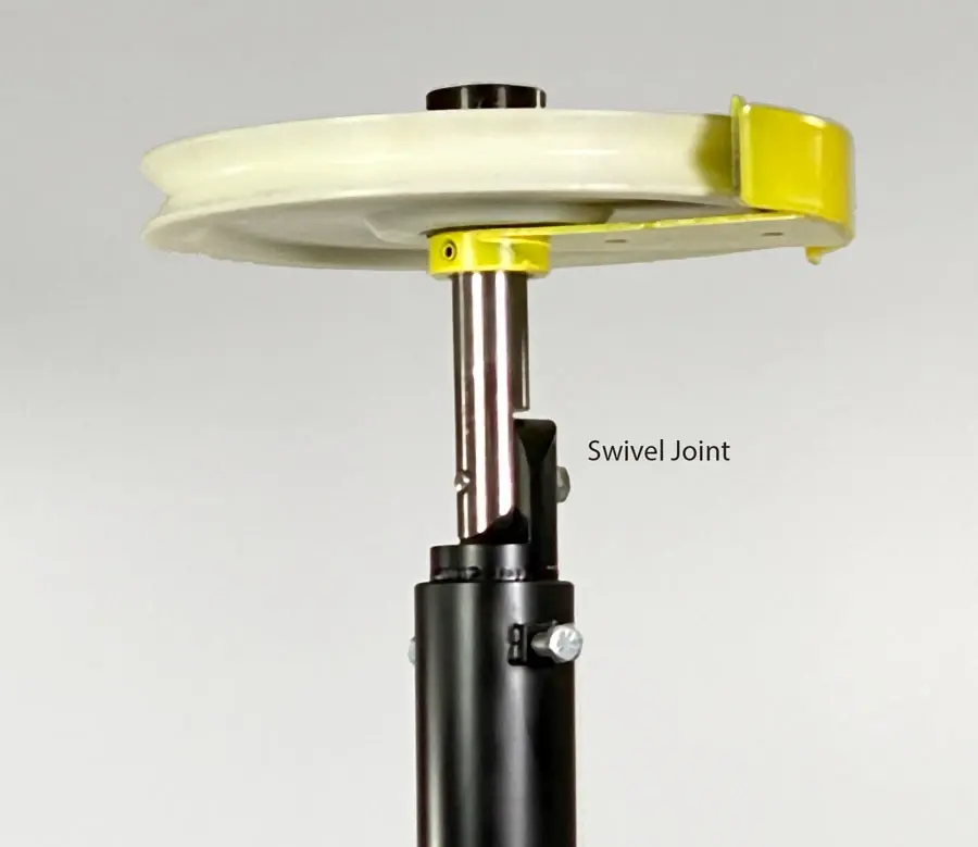 8" 360-degree deflector pulley assembly, model DPA-8