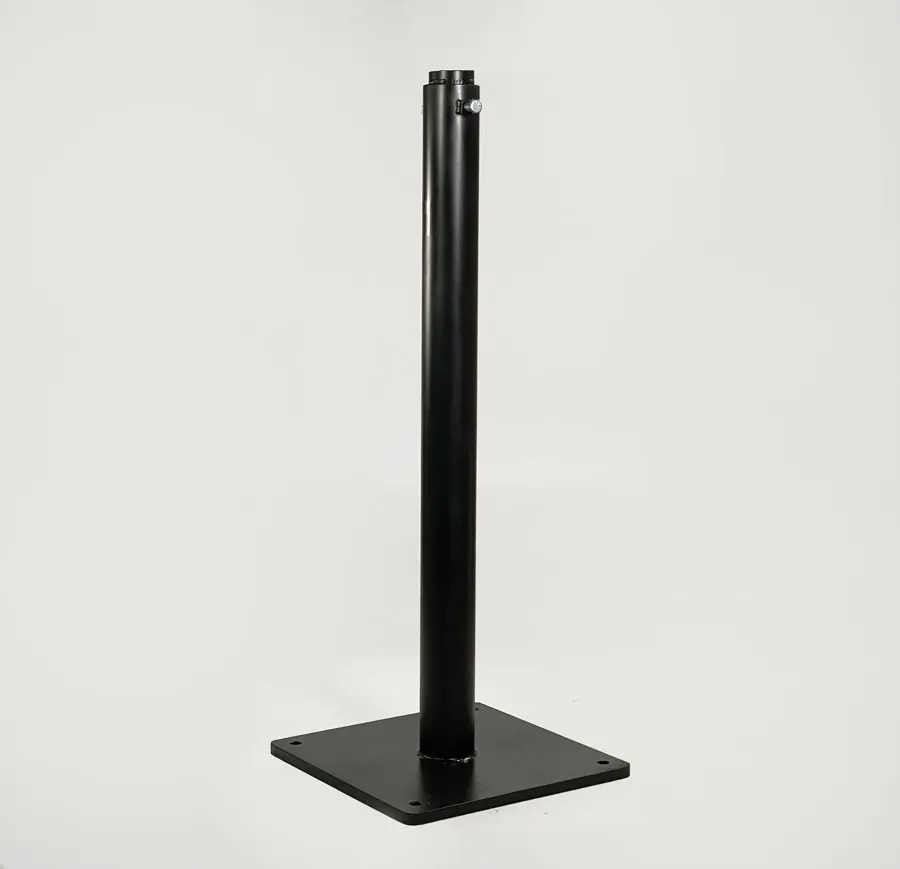 Telescopic vertical two-way roller stand, model 2WS